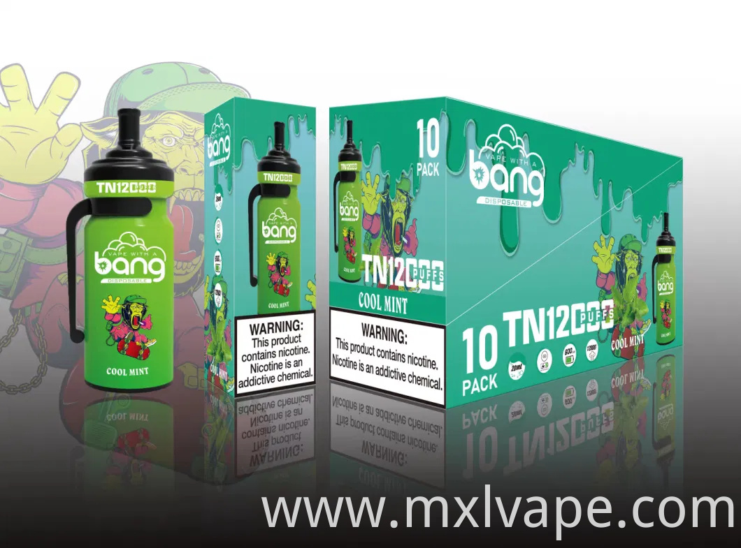 China Wholesale Custom Vaporizer Disposable Vaper Pen Bang Tn 12000 Puffs in Stock